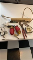 Lot of Tools - Tape Measurer, Vise Grips, and