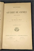 1889 Souvenirs De La Guerre De Crimee Hardcover