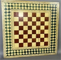 Fine Victorian two-sided gameboard ca. 1890-1910;