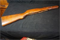 Wood Frame for a Rifle