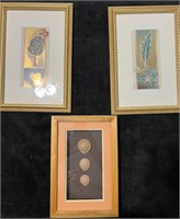 Set of 3 Shell Pictures