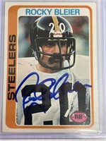 1978 Autographed Rocky Bleier