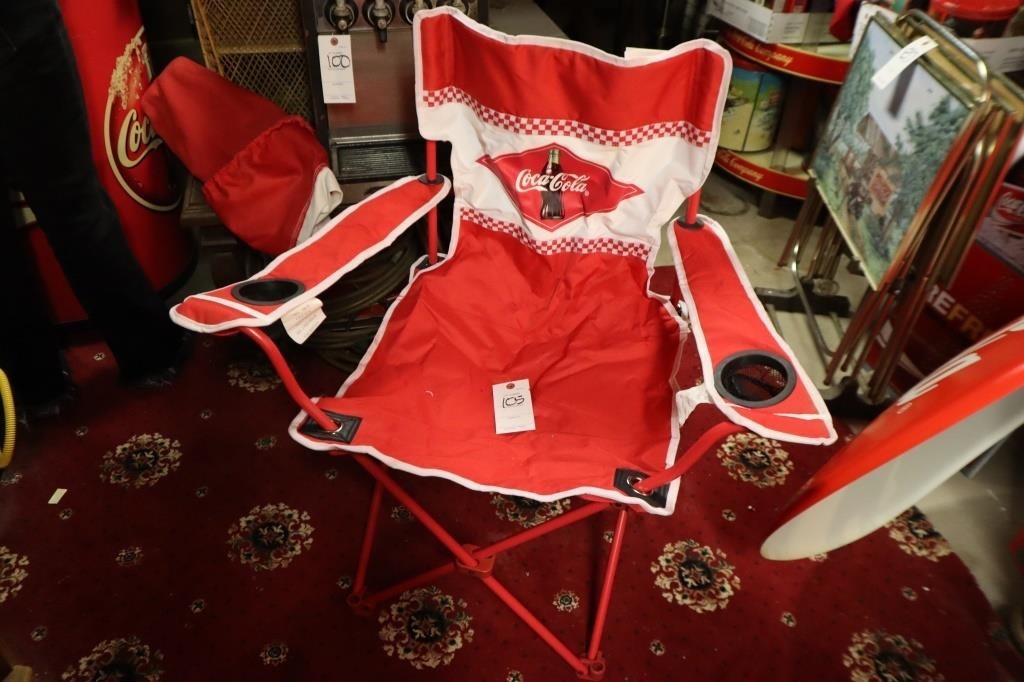 Coca- Cola Camp Chair