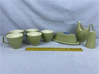 8pc Red Wing Pottery