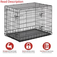 Dog Crate 37" L x 24.75" W x 28" H