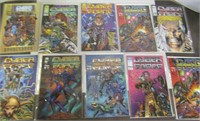 10 New Cyber Force Action/Adventure Comic Books