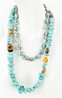 Jewelry Beaded Turquoise Necklaces