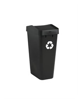 (N) Rubbermaid Swing Top Recycling Container for H
