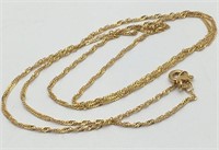 14k Gold Italian Necklace