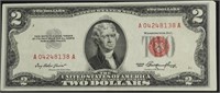 1953 2 $ RED SEAL XF