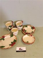 Franciscan Ware Cup & Saucers