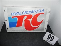 Metal RC "Royal Crown Cola" sign