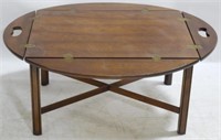 Vintage Mahogany Butler Coffee Table