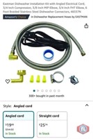 New 60 kits; Eastman Dishwasher Installation Kit