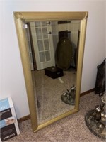 Gold Decorator Mirror (24" x 44")