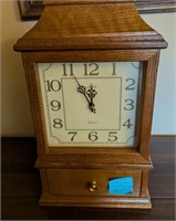 Linden Westmimster Clock with drawer 17" by10"