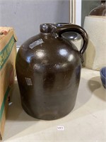 Brown whiskey jug no markings