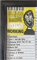 2006 Billy Joel Tour Press Pass & Set List