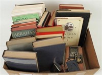 Large Group of Lincoln Books, Biographies, Etc.