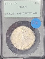1946-D Fifty Cent Coin