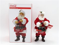 Kurt Adler Coca-Cola Santa Christmas Figure