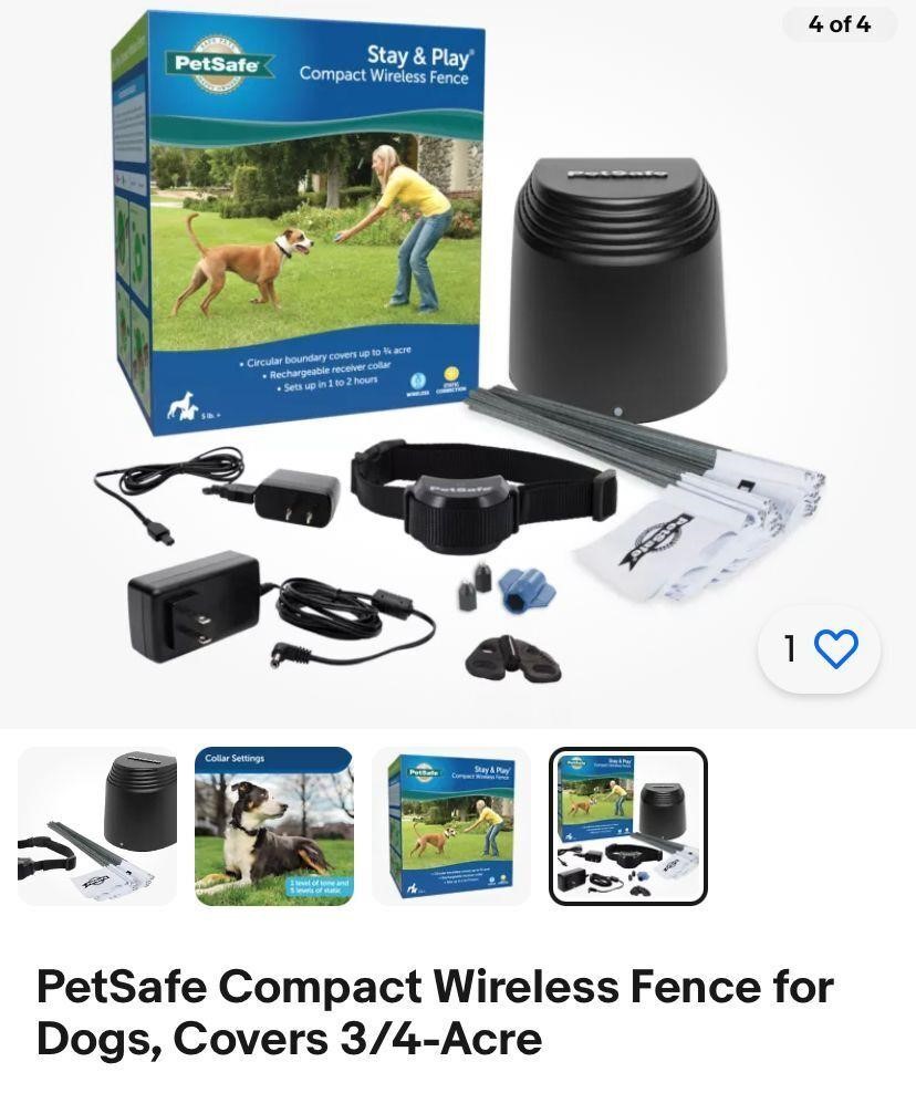 PetSafe Compact Wireless Fence for Dogs, Covers