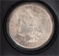 Coin 1887-P Morgan Silver Dollar In Soft Case