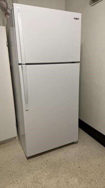 Whirlpool refrigerator white