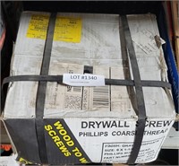 BOX OF DRYWALL SCREWS