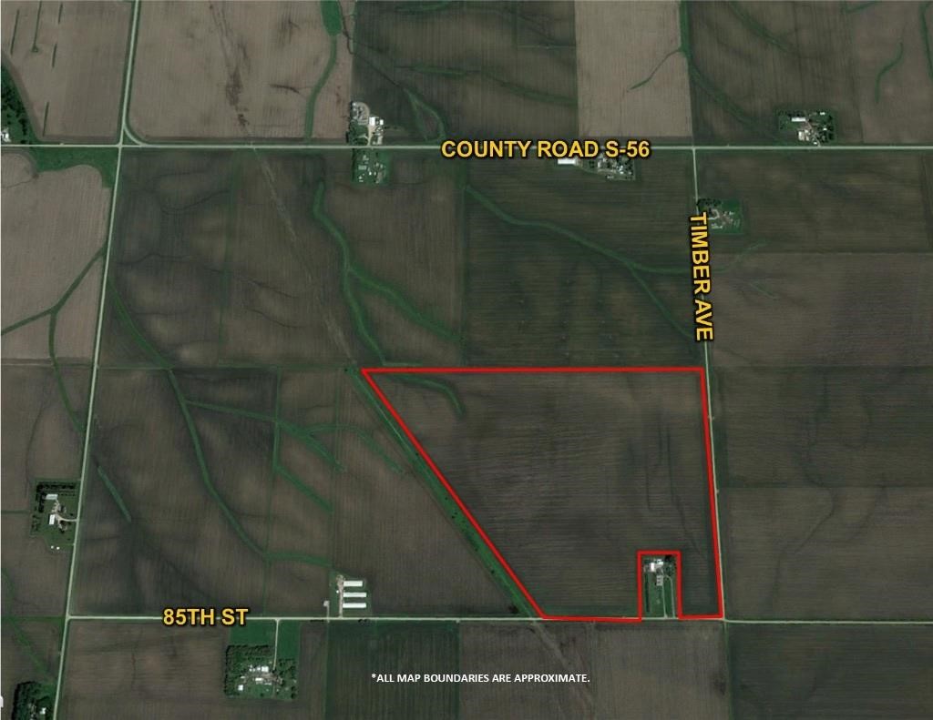 Franklin County Iowa Land Auction, 164 Acres M/L