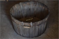 Antique Wash Tub, Measures: 21"Diam x 11.5"H