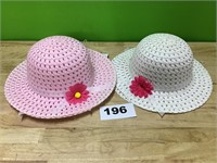 Girls’ Spring Hats lot of 4