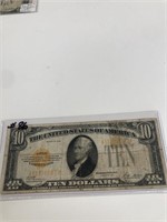 1928 $10 Gold Currency