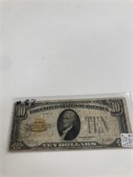 1928 $10 Gold Currency