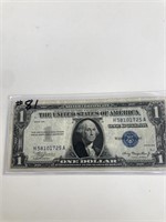 1935 $1 Blue Seal Currency