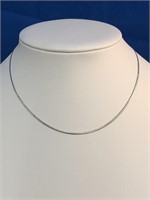 Beautiful Sterling Silver 16 inch Chain