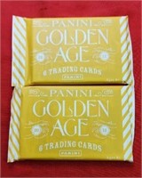 2-2013 Panini Golden Age 6 Trading Cards Sealed