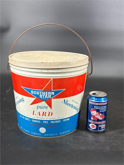 CIGAR TOBACCO STORE TINS LARD CANS TOYS SIGNS LOCAL ESTATE