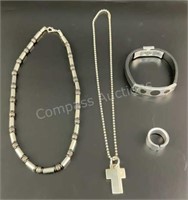 Tungsten Necklaces,Bracelet & Ring