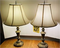 (2) Table Top Lamps