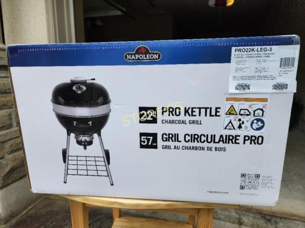 Kettle Charcoal BBQ - $450 Value