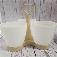Tupperware Condiment Server Stand Easy Carry
