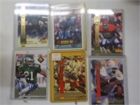 Signed football cards