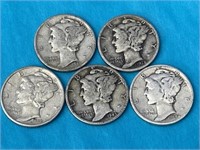 Mercury Silver Dimes