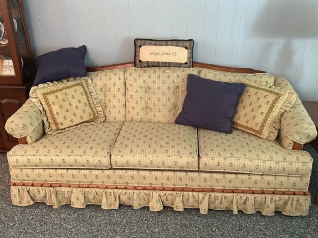 Couch with sofa bed