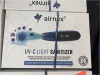 Lot of (8) Brand New Airnex UV-C Light Sanitizer