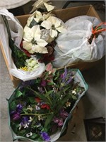 Large lot of artificial floral