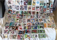 SLEEVED PRO FOOTBALL CARD LOT