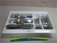 TRAY LOT OF CUTLERY
