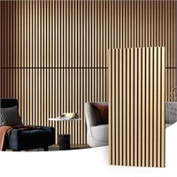 Art3d 2 Wood Slat Acoustic Panels for Wall and